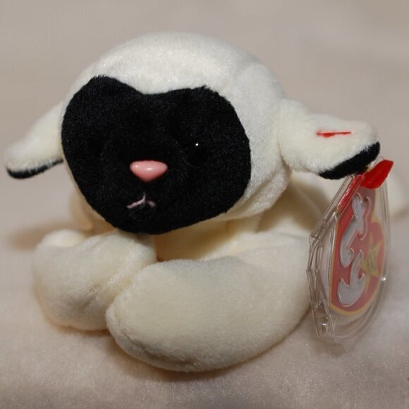 Chops NM RETIRED Ty Beanie Baby 4th Gen 1995 P.V.C. Pellets Style 4019 PERFECT - Picture 13 of 14